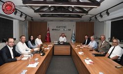 OSB’de Başkan Büyükkılıç Eşliğinde ‘Katı Atık ve Çevre' Konulu toplantı Düzenlendi