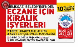 4 Eczane Yeri 10 Yıllığına Kiraya Verilecek