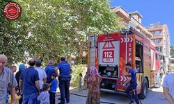 Apartmanda Çıkan Yangın Yürekleri Ağza Getirdi