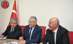 BAŞKAN BÜYÜKKILIÇ, FELAHİYE VE ÖZVATAN MUHTARLARIYLA BULUŞTU