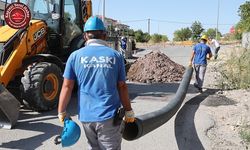 KASKİ’den Hacılar’a kanalizasyon hattı