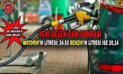 Benzin Ve Motorine Zam Güncellemesi