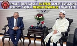 Diyanet İşleri Başkanı Ali Erbaş Kayseri’de