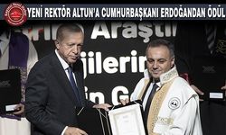 ERÜ’YE CUMHURBAŞKANI ERDOĞAN’DAN ÖDÜL