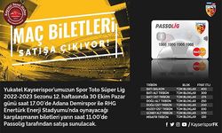 Kayserispor - Adana Demirspor Biletleri Satışa Hazır