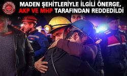 Maden Şehitleri Önergesi Reddedildi