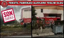 OSB’de Tekstil Fabrikasında Yangın