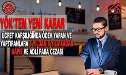 PARA KARŞILIĞINDA TEZ VE ÖDEV YAZANLARA SUÇ DUYURUSU