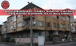 Yaşlı Kadın Ölü Bulundu