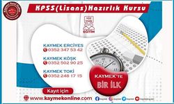 YÜZ YÜZE KPSS LİSANS KURSU BAŞVURULARI BAŞLIYOR