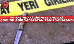 Zihinsel Engelli Çocuğu Bıçaklayan Şüpheli Yakalandı