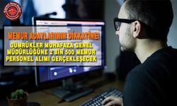 2 Bin 500 Memur İstihdamı