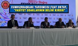 Fuat Oktay: “Vasiyet Odaklarının Belini Kırdık”