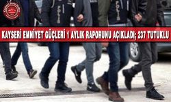 Kayseri EGM Eylül Raporunu Açıkladı