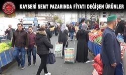 Kayseri Semt Pazarında Bu Hafta!