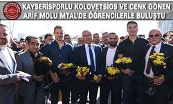 Kayserisporlu Futbolcular Öğrencilerle Buluştu