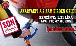 Benzin ve LPG'ye Zam