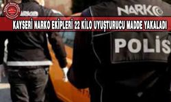 Narko Ekipleri 22 Kilo Uyuşturucu Yakaladı