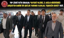 YRP Lideri Erbakan, Kazazedeleri Ziyaret Etti