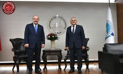 BAKAN VARANK, BAŞKAN BÜYÜKKILIÇ’I ZİYARET ETTİ