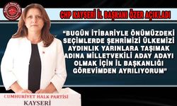 CHP’li İsim İstifa Etti