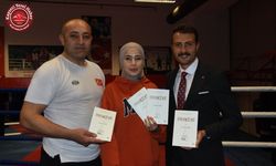 Kickbokscu Hayriye Hançer Türksoy hayatının yazıldığı kitabı anlattı