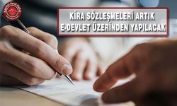 Kira Sözleşmeleri, E-Devlet Üzerinden Yapılacak