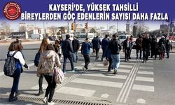 Yüksek Tahsilliler Kayseri’yi Terk Ediyor