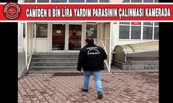 Cami Hırsızı Kameralara Yansıdı