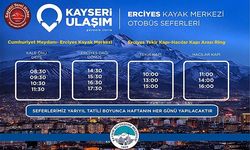 Erciyes’e, Her Gün Otobüs Seferi