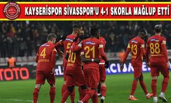 Kayserispor’a 4 Golle 3 Puan