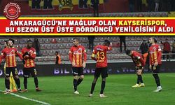 Kayserispor’da Üst Üste Mağlubiyet