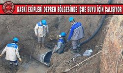 KASKİ Afet Bölgesi’nde Çalışıyor