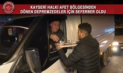 Kayseri'de Depremzedelere Yardım Seferberliği