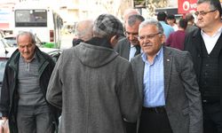 DÜVENÖNÜ ESNAFI İLE BULUŞTU