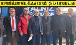 Ak Parti’de İlk Adaylık Alındı