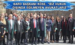 Baro Başkanı Köse Avukatlar Gününde Açıkladı