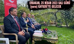Erbakan Kayseri’ye Geliyor