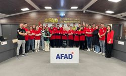 AFAD, AFED Arama Kurtarma Derneği Gönüllülerine Eğitim Verdi