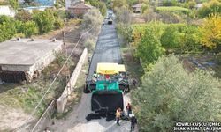 Yeşilhisar’ın Kırsal Mahallelerinde Asfalt Yol Çalışmaları Devam Ediyor