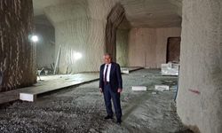 Başkan Büyükkılıç, Yapımı Devam Eden Kayadan Oyma Müzeyi İnceledi