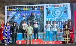 Kayserili 2 Sporcu Türk Dünyası Muaythai Şampiyonası'ndan Madalyayla Döndü