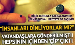 Vatandaşlara dağıtılan nevresimin içine neden çip konuldu?