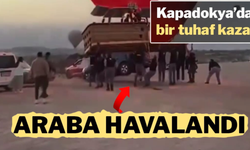 Kapadokya'da ilginç kaza