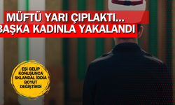 Müftü Arabada Yarı Çıplak Halde Başka Kadınla Yakalandı