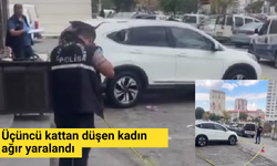 Üçüncü Kattan Düşen Kadın Ağır Yaralandı