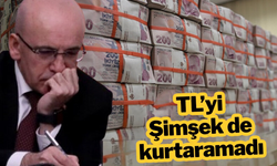 TL’yi Şimşek de kurtaramadı