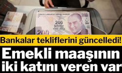 Emekli maaşının iki katını veren var