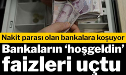 Nakit parası olan 'faiz' için bankalara koşuyor... Bankaların 'hoşgeldin' faizleri uçtu