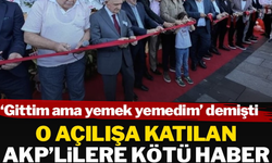 Burger King açılışına katılan AKP'lilere kötü haber